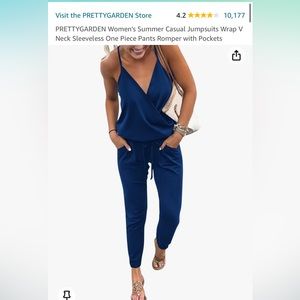 NWT medium jumpsuit